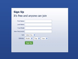 facebook formulario registro