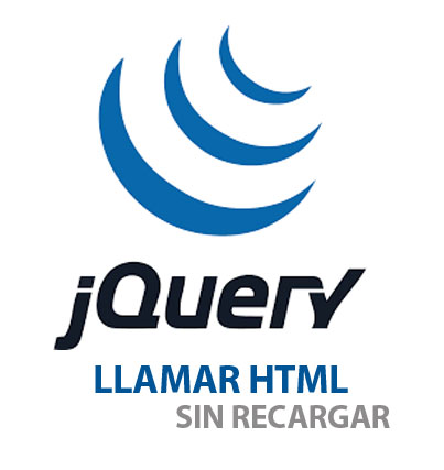 jQuery: Llamar HTML sin recargar la página